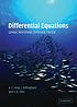Differential equations : linear, nonlinear, ordinary,... by  A  C King 