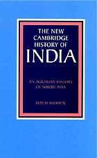 An agrarian history of South Asia