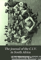The journal of the C.I.V. in South Africa
