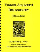 Yiddish anarchist bibliography