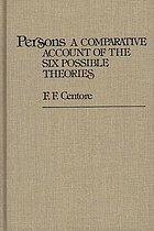 Persons, a comparative account of the six possible theories