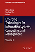 Emerging technologies for information systems,... by W  Eric Wong