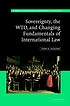 Sovereignty, the WTO and changing fundamentals... by John H Jackson