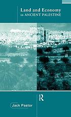 Land and economy in ancient Palestine