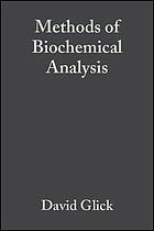 Methods of biochemical analysis
