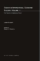 Essays in international economic theory