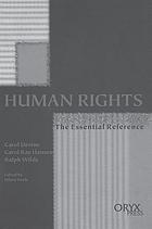 Human rights : the essential reference