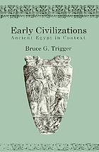 Early civilizations : Ancient Egypt in context