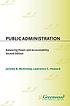 Public administration : balancing power and accountability por Jerome B McKinney