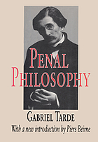 Penal philosophy