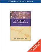 Classics of public administration