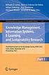 Knowledge Management, Information Systems, E-Learning,... by Miltiadis D Lytras