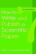 How to write and publish a scientific paper
