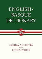 English-Basque dictionary