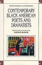 Contemporary Black American poets and dramatists
