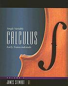 Single variable calculus : early transcendentals