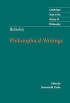 George Berkeley : philosophical writings