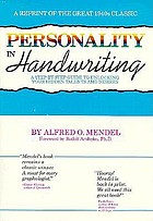 Personality in handwriting: a handbook of American graphology