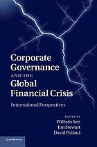 Corporate governance and the global financial crisis : international perspectives