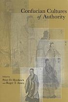 Confucian cultures of authority