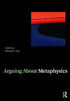 Arguing about metaphysics