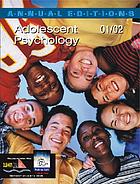 Adolescent psychology, 01/02