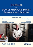 Back from Afghanistan: the experiences of Soviet Afghan War veterans