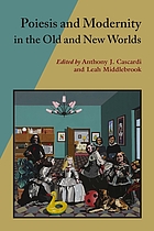 Poiesis and modernity in the old and new worlds