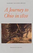 A journey to Ohio in 1810 : as recorded in the journal of Margaret Van Horn Dwight