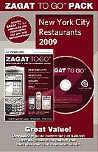 Zagat To Go pack