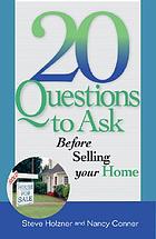 20 questions to ask before selling your home