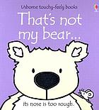 That's not my bear