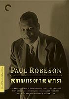 Paul Robeson portraits of the artist