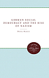 German social democracy and the rise of Nazism