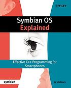 Symbian OS explained : effective C++ programming for smartphones