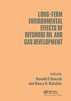 Long-term environmental effects of offshore oil and gas development
