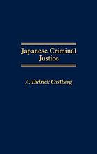 Japanese criminal justice