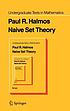 Naive set theory, 著者：  Paul R Halmos 