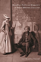 Reading popular romance in early modern England