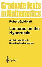 Lectures on the hyperreals : An introduction to nonstandard analysis.
