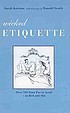 Wicked etiquette de Sarah Kortum