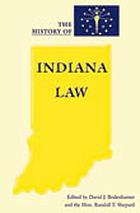 The history of Indiana law