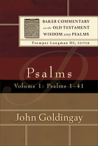 Baker Commentary on the Old Testament Wisdom and Psalms Commentary cover