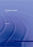 The eastern Libyans; an essay.