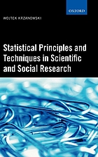 Statistical Principles and Techniques in Scientific and Social Investigations cover image