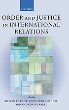 Order and justice in international relations