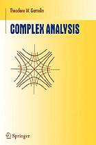 Complex analysis