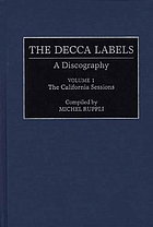 The California sessions.