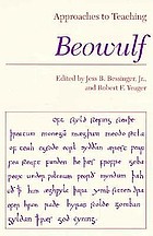 Approaches to teaching Beowulf