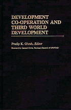 Development co-operation and Third World development